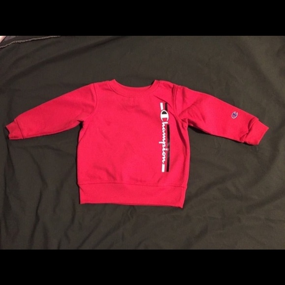 Bundle of Two Boy Shirts Size 2T Yellow Spiderman Shirt and Red Champion Sweater - Picture 7 of 12